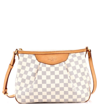 Louis Vuitton Siracusa Handbag Damier PM