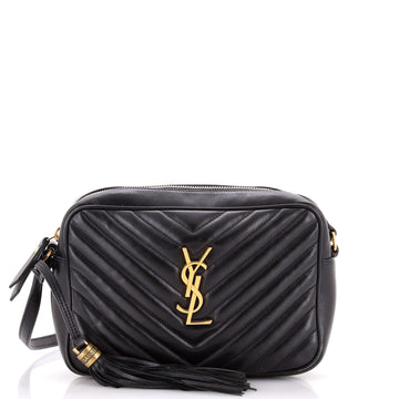 Saint Laurent Lou Camera Bag Matelasse Chevron Leather Small