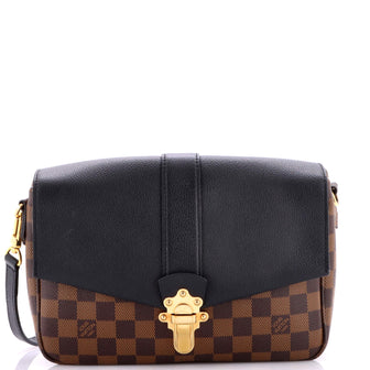 Louis Vuitton Clapton Handbag Damier and Leather PM