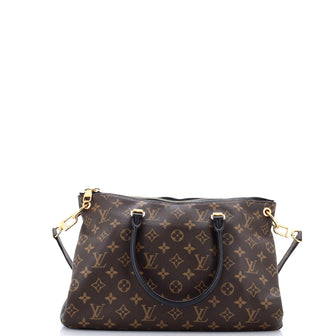 Louis Vuitton Pallas Tote Monogram Canvas with Leather