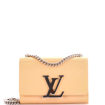 Louis Vuitton Chain Louise Clutch Patent MM