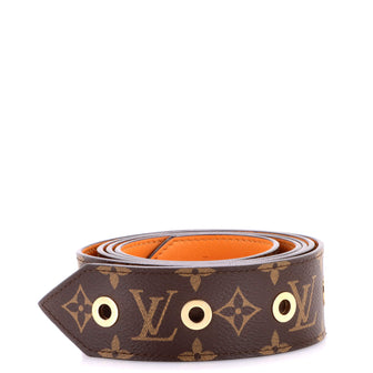 Louis Vuitton Tie The Knot Belt Monogram Canvas Medium