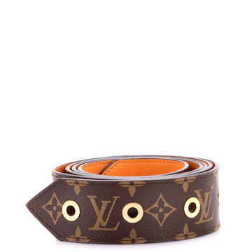 Louis Vuitton Tie The Knot Belt Monogram Canvas Medium