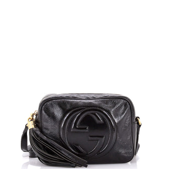 Gucci Soho Disco Crossbody Bag Patent Small