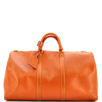 Louis Vuitton Keepall Bag Epi Leather 50