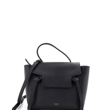 Celine Belt Bag Textured Leather Nano