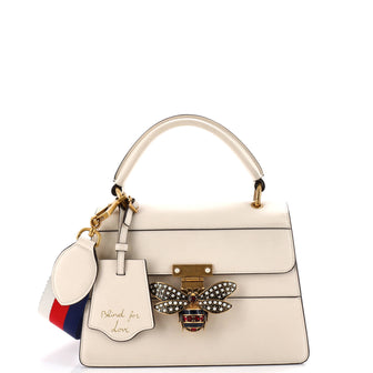 Gucci Queen Margaret Top Handle Bag Leather Small
