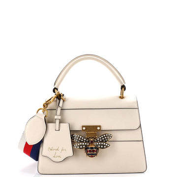 Gucci Queen Margaret Top Handle Bag Leather Small