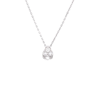 Cartier Etincelle de Cartier Teardrop Pendant Necklace 18K White Gold and Diamonds