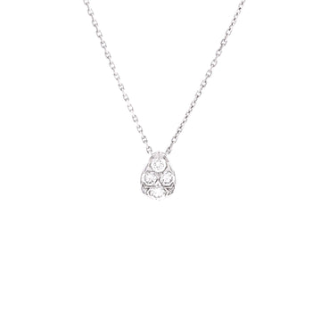 Cartier Etincelle de Cartier Teardrop Pendant Necklace 18K White Gold and Diamonds