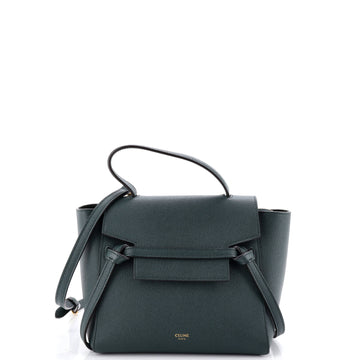 Celine Belt Bag Textured Leather Nano