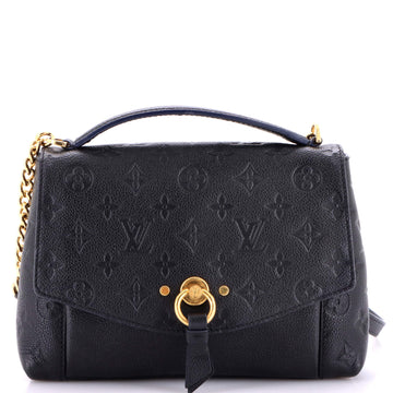Louis Vuitton Blanche Handbag Monogram Empreinte Leather BB