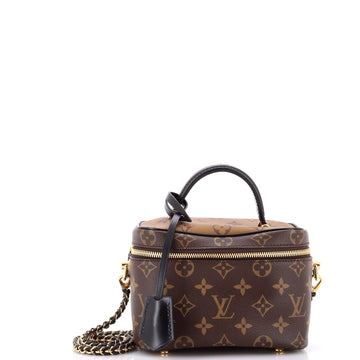 Louis Vuitton Vanity Handbag Reverse Monogram Canvas PM