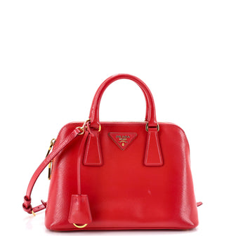 Prada Promenade Bag Vernice Saffiano Leather Small