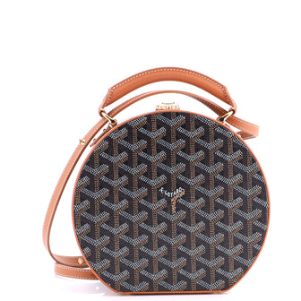 Goyard Alto Hatbox Bag Coated Canvas
