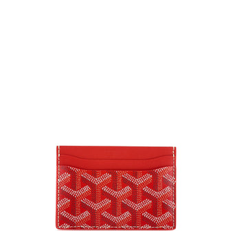 Goyard Saint Sulpice Card Holder Coated Canvas