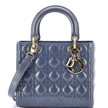 Christian Dior Lady Dior Bag Iridescent Cannage Quilt Lambskin Small