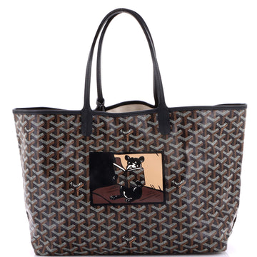 Goyard Saint Louis Tote Printed Coated Canvas PM