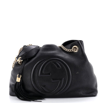 Gucci Soho Chain Strap Shoulder Bag Leather Medium