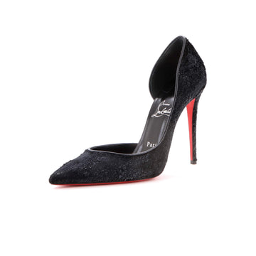 Christian Louboutin Women's Iriza Pumps Velvet Papillon Fabric 100