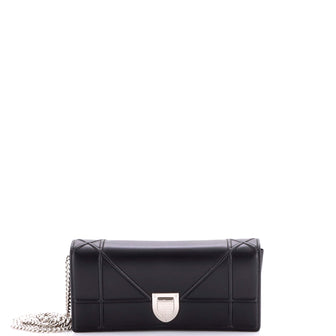 Christian Dior Diorama Croisiere Chain Wallet Lambskin