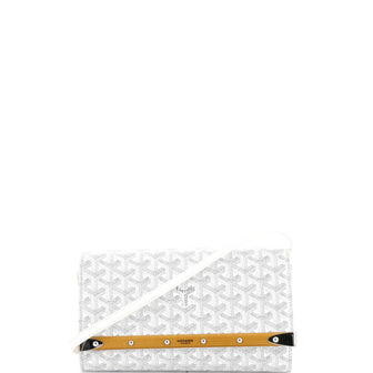 Goyard Monte Carlo Clutch with Strap Coated Canvas PM