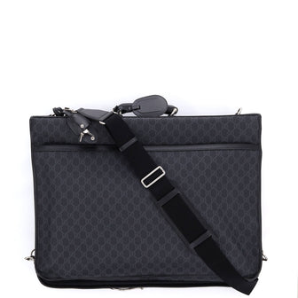 Gucci Retro Interlocking G Garment Bag GG Coated Canvas