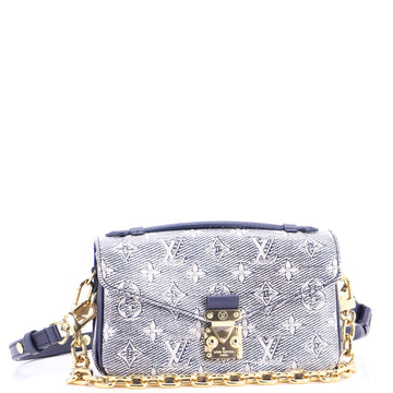 Louis Vuitton Pochette Metis Monoglam Jacquard Canvas East West