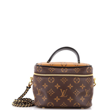 Louis Vuitton Vanity Handbag Reverse Monogram Canvas PM