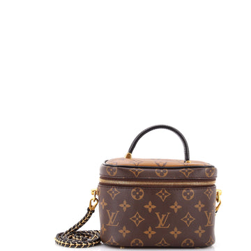 Louis Vuitton Vanity Handbag Reverse Monogram Canvas PM