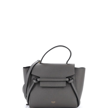 Celine Belt Bag Textured Leather Nano