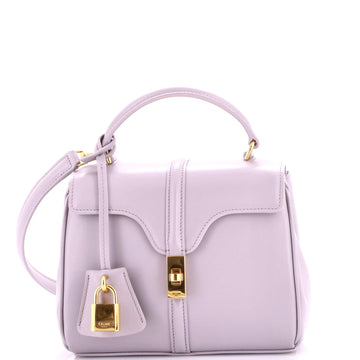 Celine 16 Top Handle Bag Smooth Calfskin Mini