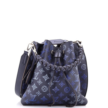 Louis Vuitton Muria Bucket Bag Flight Mode Mahina Leather
