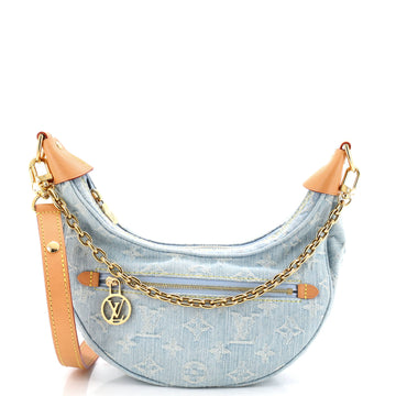 Louis Vuitton Loop Handbag Monogram Denim