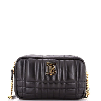 Burberry Lola Camera Bag Quilted Leather Small