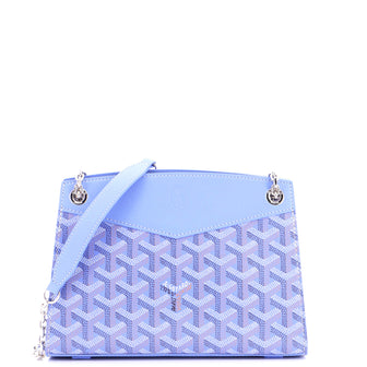 Goyard Structured Rouette Chain Shoulder Bag Coated Canvas Mini