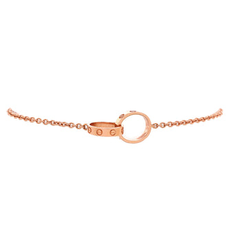 Cartier Love Interlocking Bracelet 18K Rose Gold