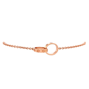 Cartier Love Interlocking Bracelet 18K Rose Gold