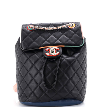 Chanel Cuba Urban Spirit Backpack Quilted Lambskin Small