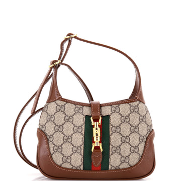 Gucci Jackie 1961 Hobo GG Coated Canvas Mini