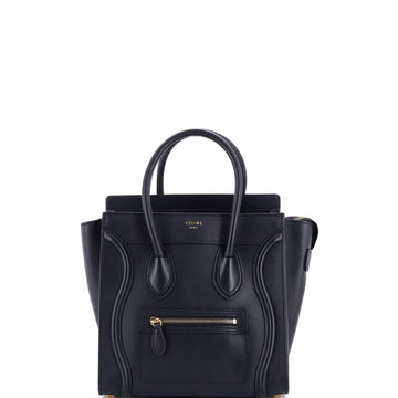 Celine Luggage Bag Smooth Leather Micro