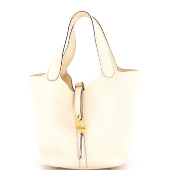 Hermes Picotin Lock Bag Clemence MM