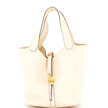 Hermes Picotin Lock Bag Clemence MM