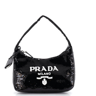 Prada Re-Edition 2000 Hobo Sequins Mini