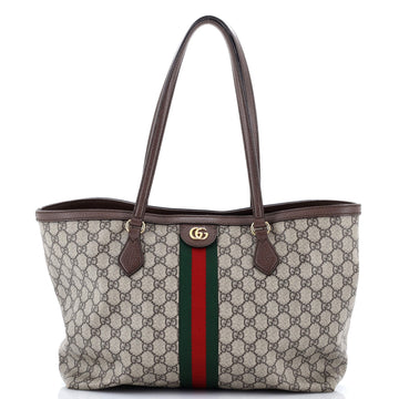 Gucci Ophidia Shopping Tote GG Coated Canvas Medium