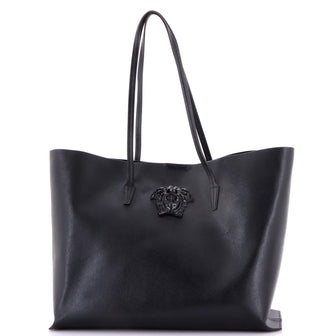Versace Palazzo Medusa Shopper Tote Leather Large
