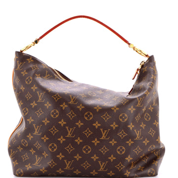Louis Vuitton Sully Handbag Monogram Canvas MM