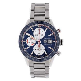 Tag Heuer Carrera Calibre 16 Chronograph Automatic Watch Stainless Steel 41