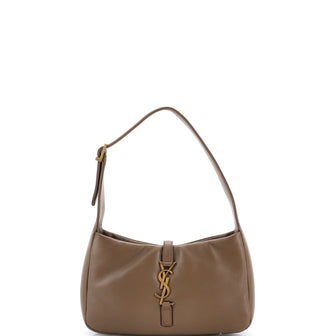 Saint Laurent Le 5 a 7 Hobo Padded Leather Small