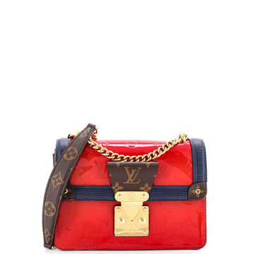 Louis Vuitton Wynwood Handbag Monogram Vernis with Monogram Canvas and Epi Leather